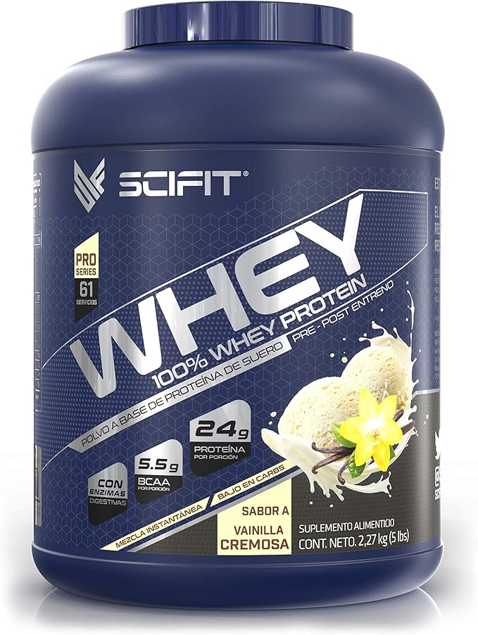 Scifit | Proteína Whey Vainilla Cremosa