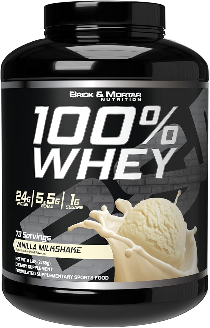 Brick and Mortar Nutrition 100% Whey Vanilla