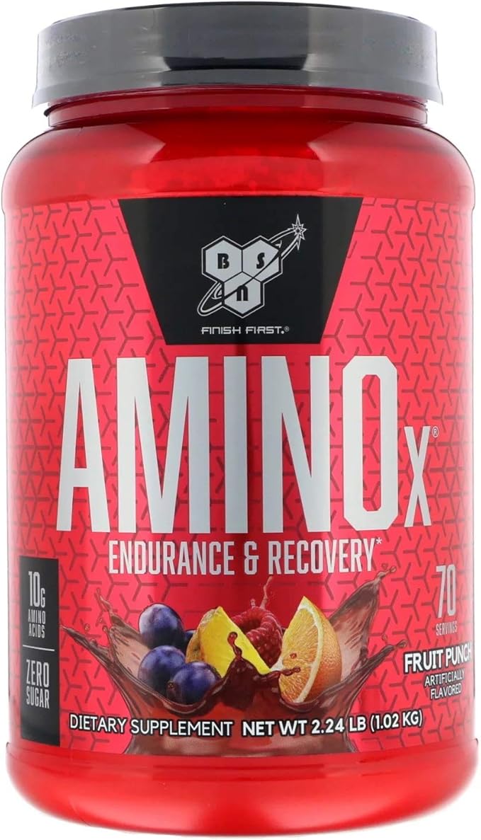 BSN Amino x Post Workout Powder, Fruit Punch